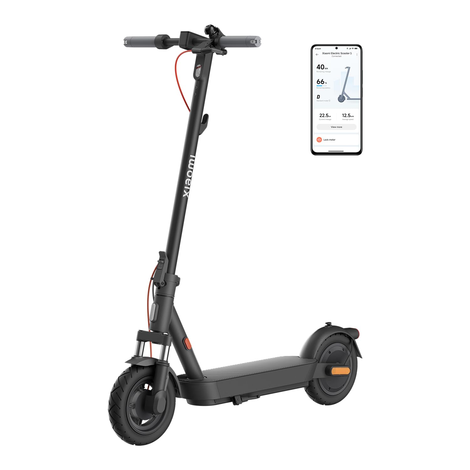 51jk8EhiDdL Xiaomi 5 E-Scooter – Elektroroller mit 60KM Reichweite & Straßenzulassung – Bild 1